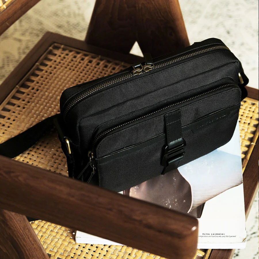 Osaka Crossbody Bag - Charcoal - Image 4