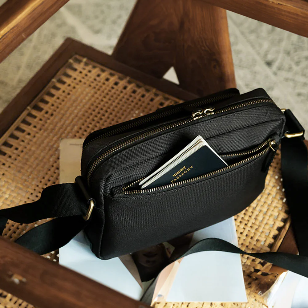 Osaka Crossbody Bag - Charcoal - Image 5