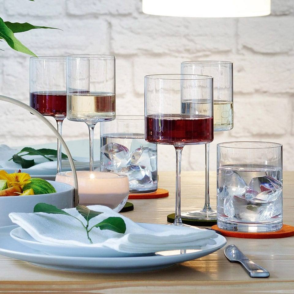 Otis Red Wine Glasses 310ml, Set of 2