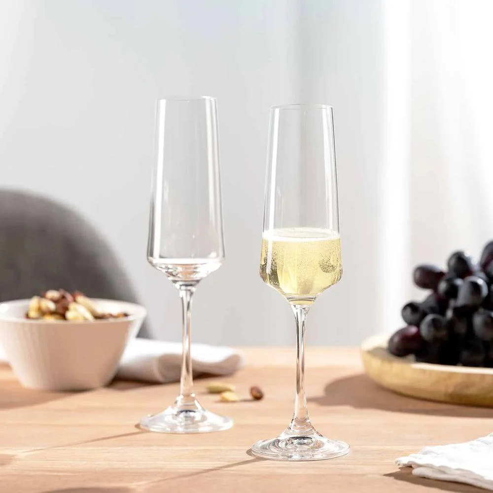 Paladino Champagne Flutes 220ml, Set of 6
