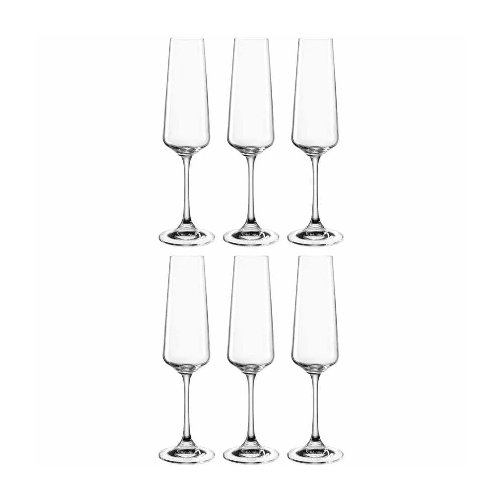 Paladino Champagne Flutes 220ml, Set of 6 - Image 3