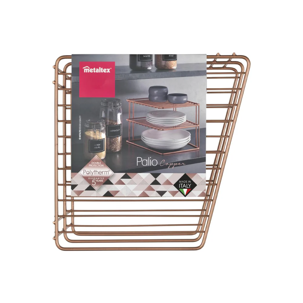Palio 2-Tier Corner Shelf - Copper - Image 4