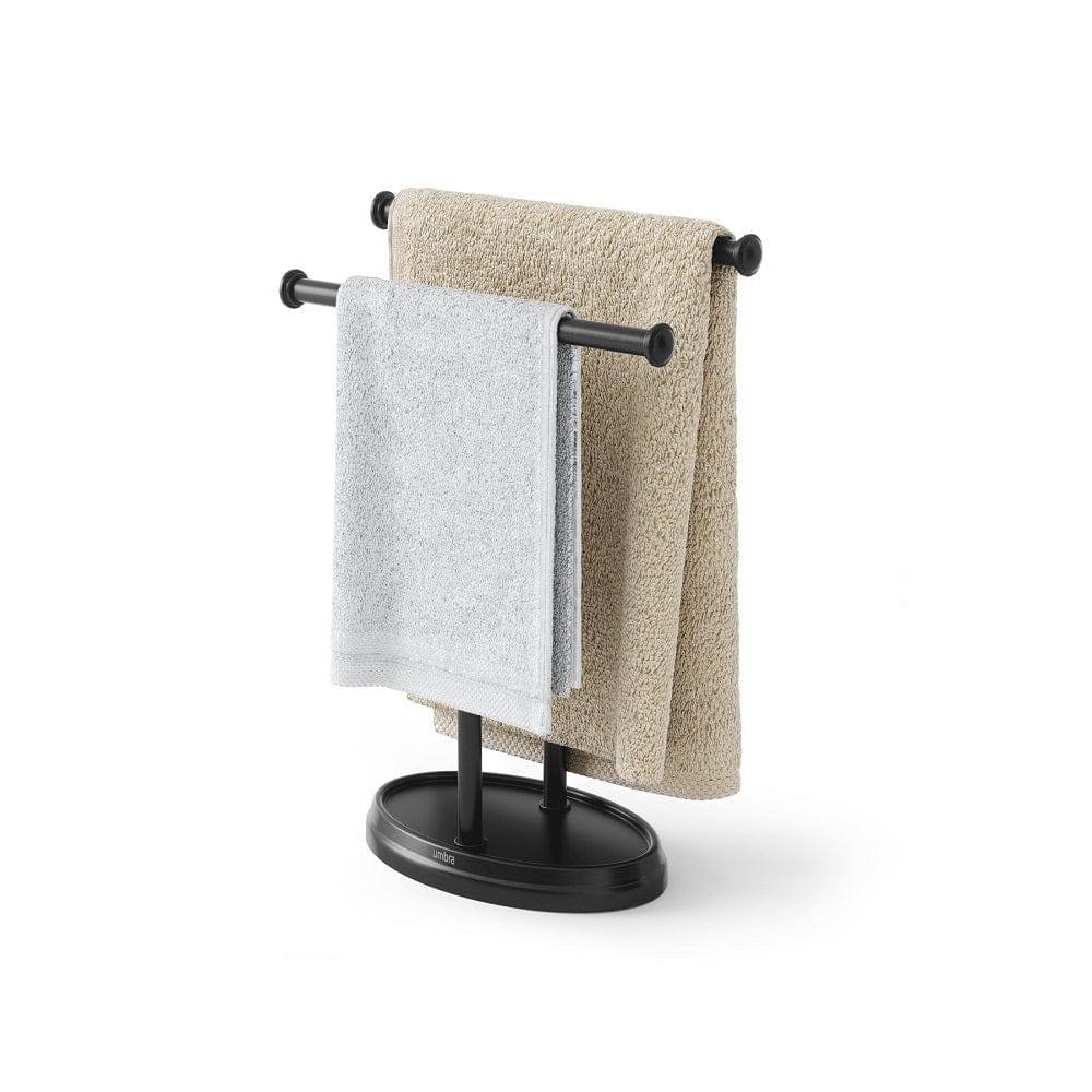Palm Double Towel Tree - Black - Image 5