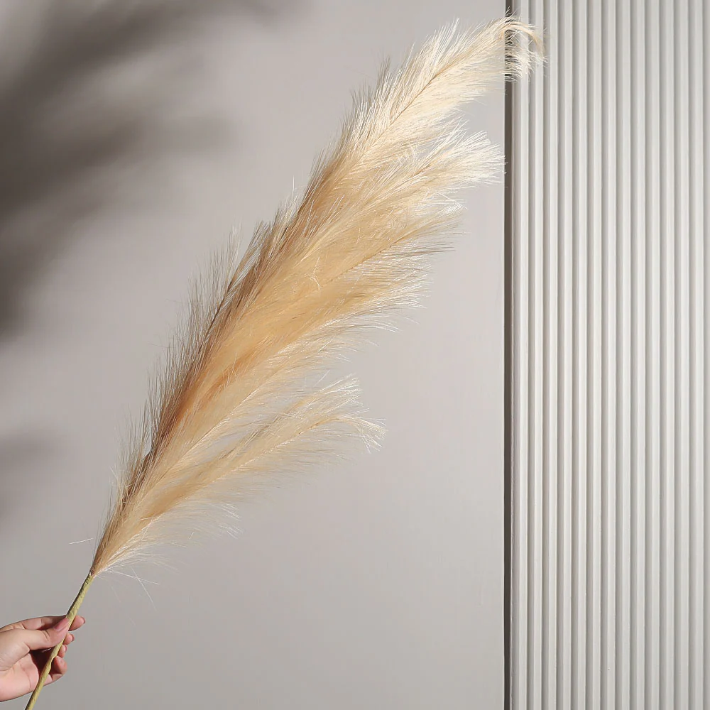Pampas Reed Faux Stem - Peach - Image 2