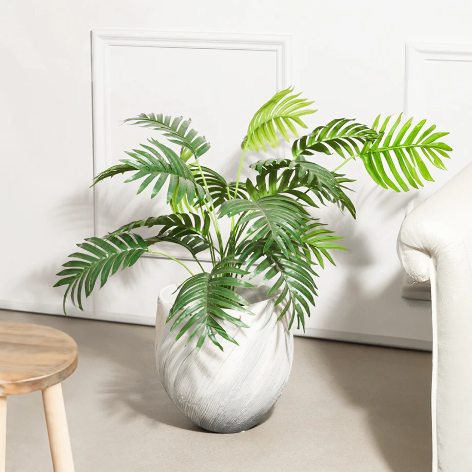 Parlor Palm Artificial Potted Plant - Medium - Image 5