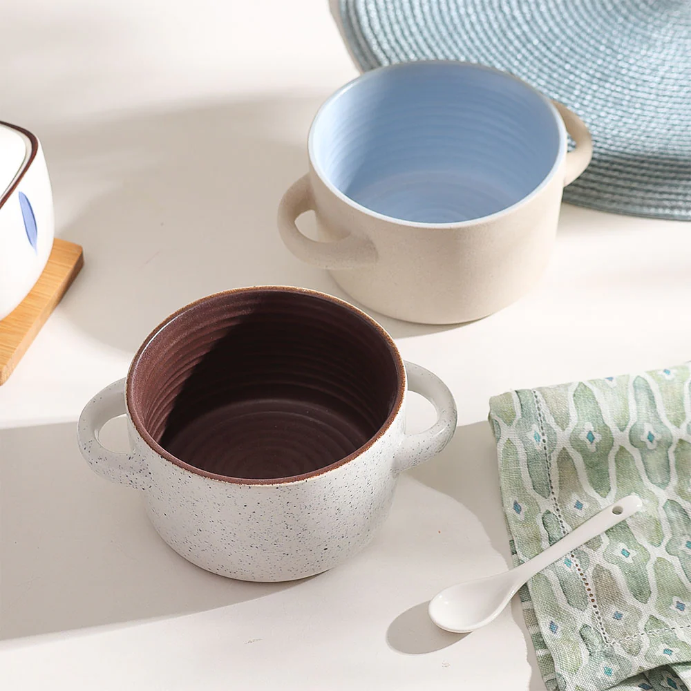 Paros Soup Bowl - Sky Blue - Image 4