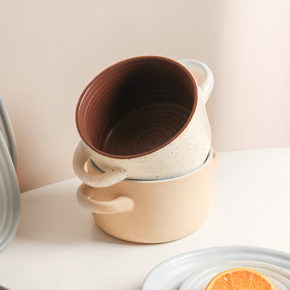 Paros Soup Bowl - Sky Blue - Image 5