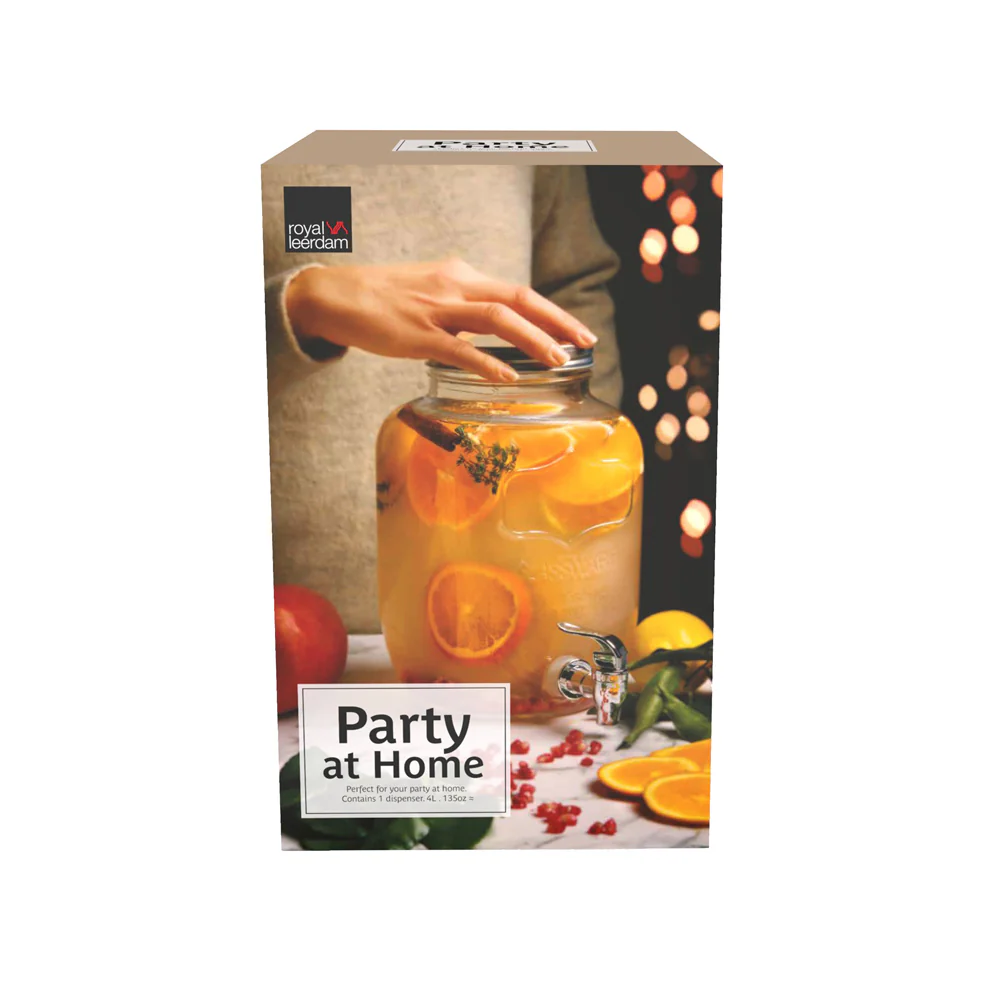 Party At Home Beverage Dispenser 4000ml - Image 3