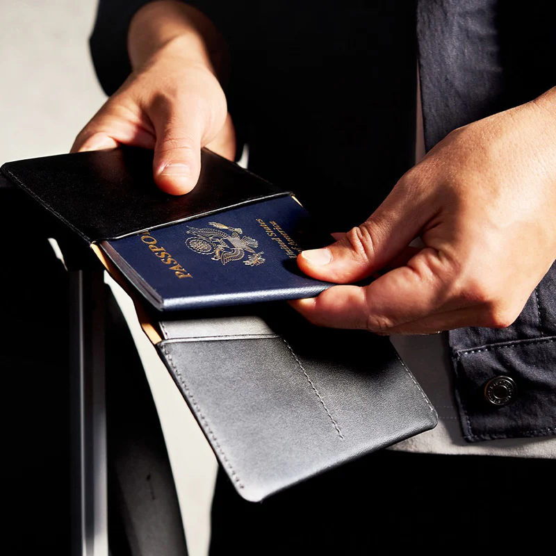 Passport Cover - Black - Image 8