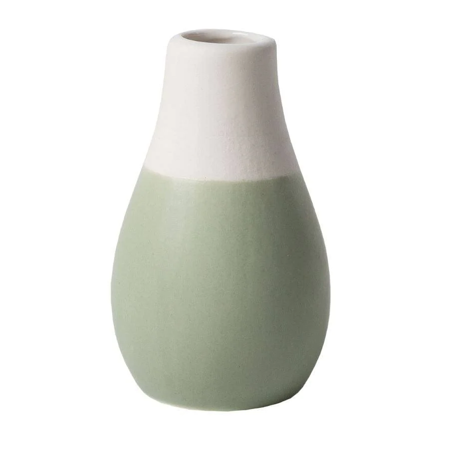 Pastel Mini Vases, Set of 4 - Green - Image 6
