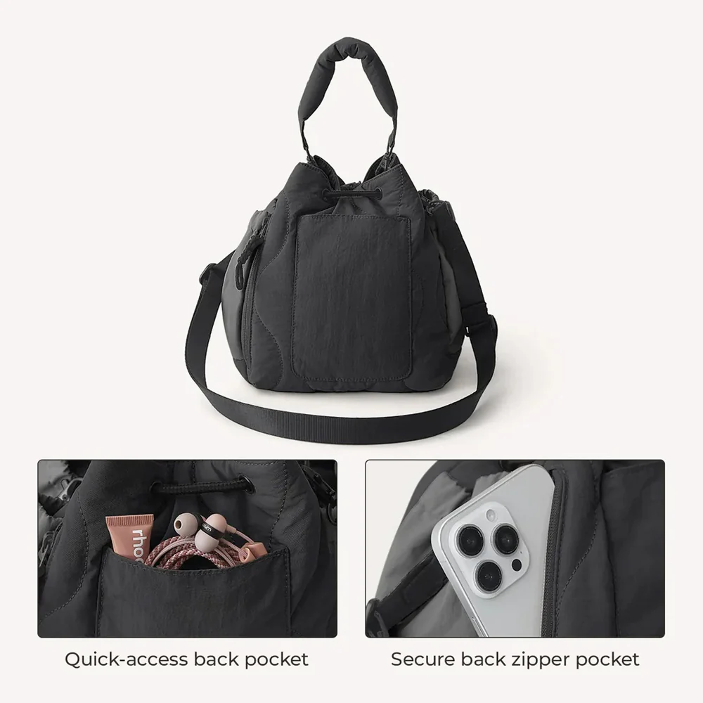 Paz Bucket Bag 5L - Black - Image 4