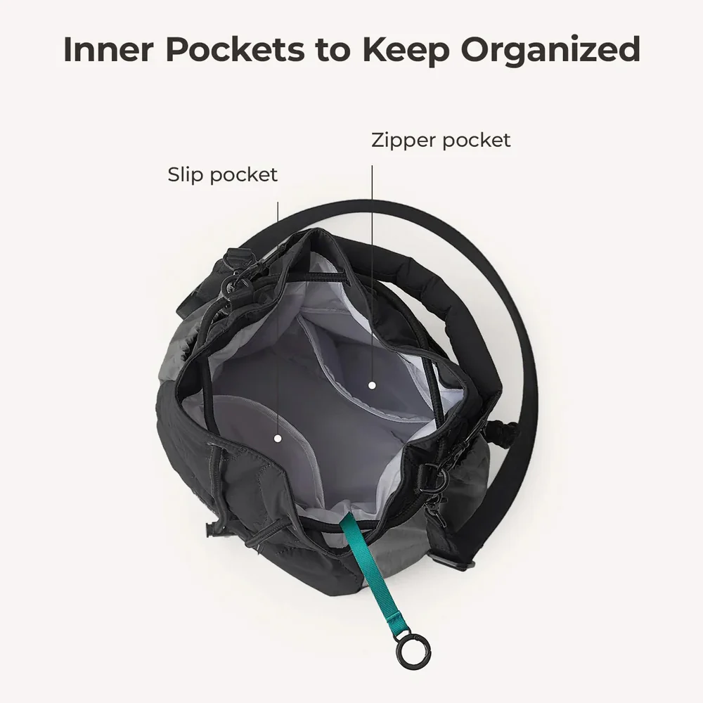 Paz Bucket Bag 5L - Black - Image 7