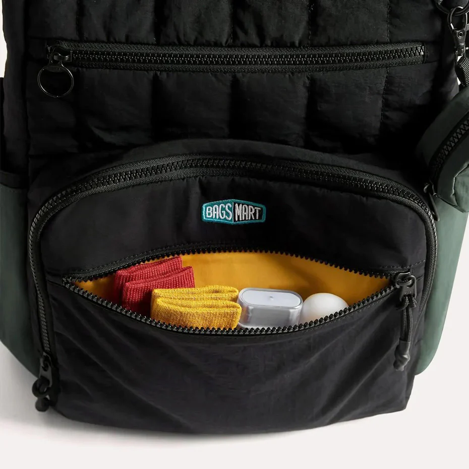 Paz Diaper Backpack 25L - Black - Image 14