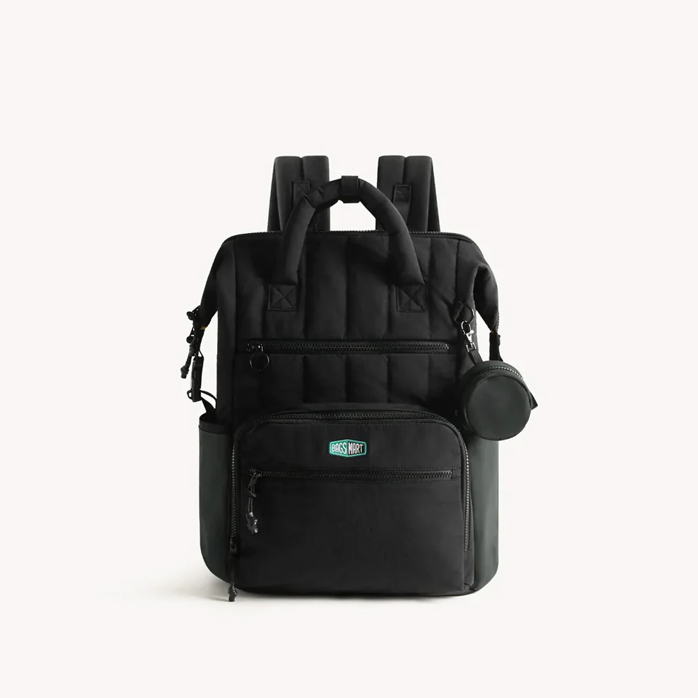Paz Diaper Backpack 25L - Black - Image 2
