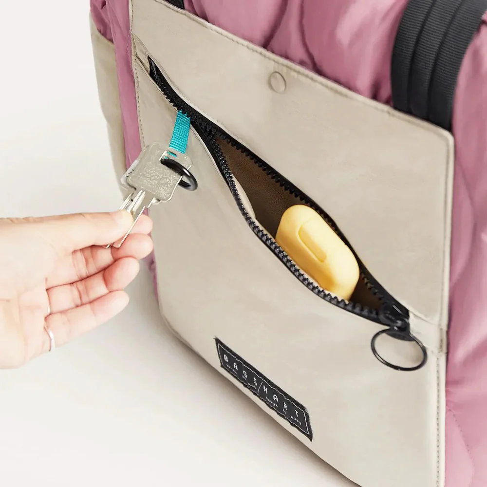 Paz Laptop Tote Bag 23L - Pink - Image 4