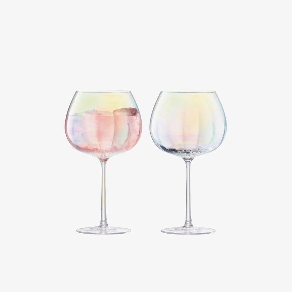 Pearl Balloon Glasses 650ml, Set of 2 - Image 3