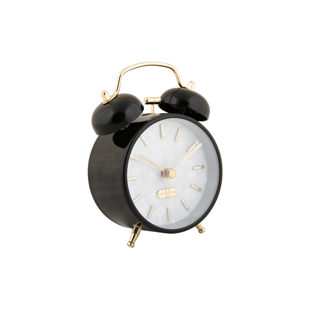 Pearl Glow Alarm Clock - Black - Image 2