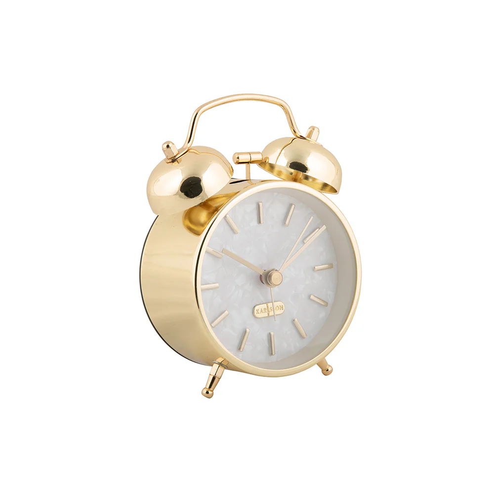 Pearl Glow Alarm Clock - Gold - Image 2