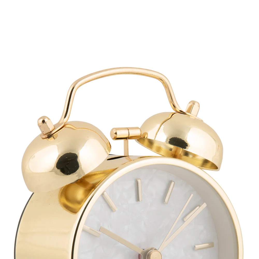 Pearl Glow Alarm Clock - Gold - Image 5