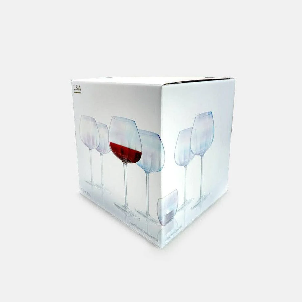 Pearl Red Wine Glasses 460ml, Set of 4 - Image 6