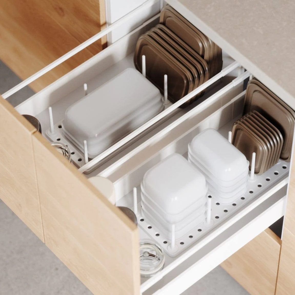 Peggy Drawer Organiser - White - Image 6