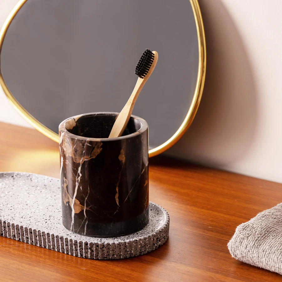 Pellet Toothbrush Tumbler - Black - Image 2