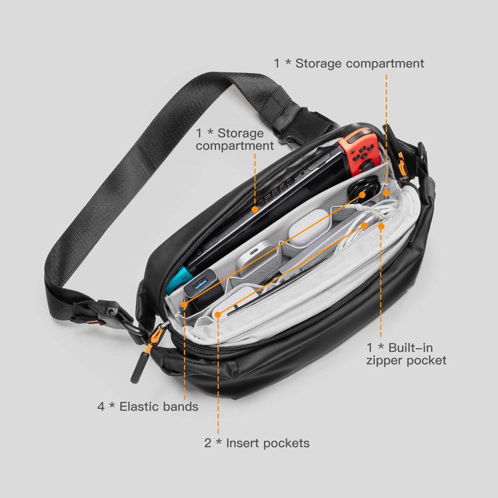 Performance Sling Bag - Night Black - Image 5