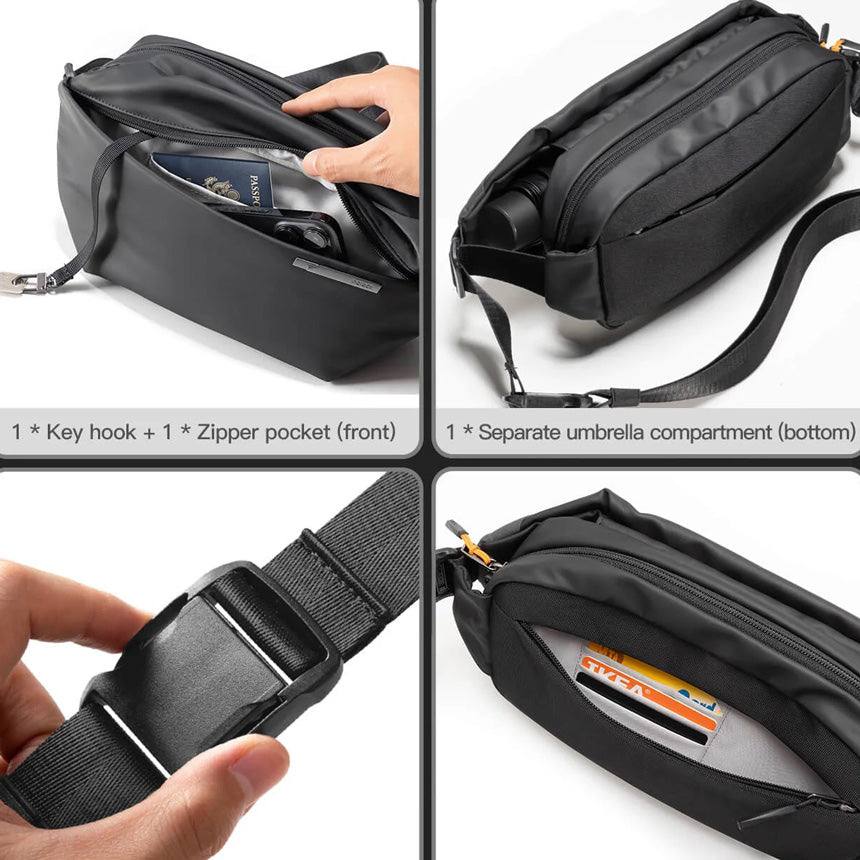 Performance Sling Bag - Night Black - Image 7