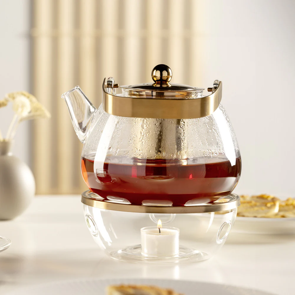 Perte Glass Teapot with Infuser 1.2L - Image 5