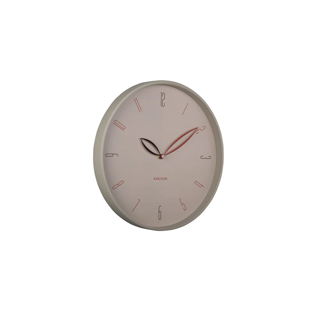 Petals Wall Clock 40cm - Warm Grey - Image 3