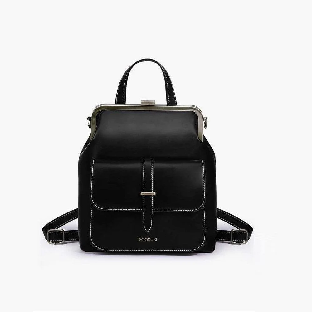 Petite Vintage Backpack 6L - Black - Image 3