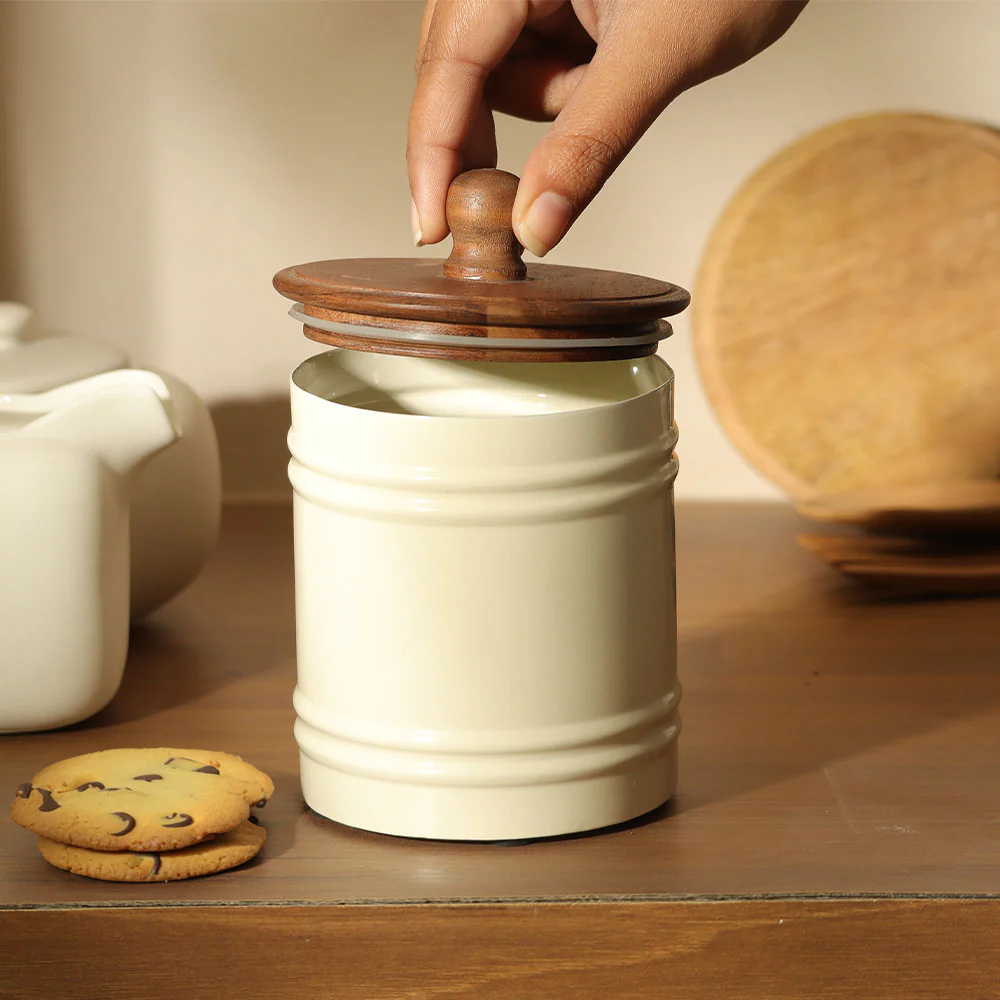 Pico Snack Jar Small - White - Image 3