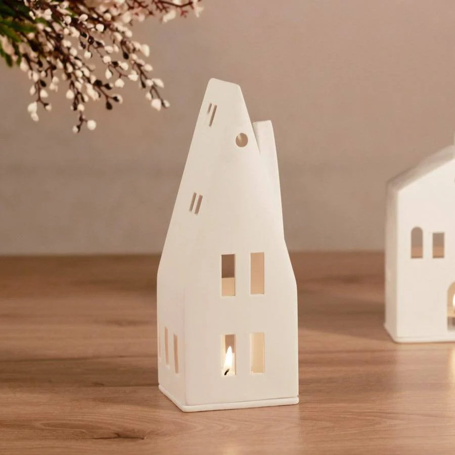 Pitched Roof Tealight Holder & Sculpture Medium - Image 3