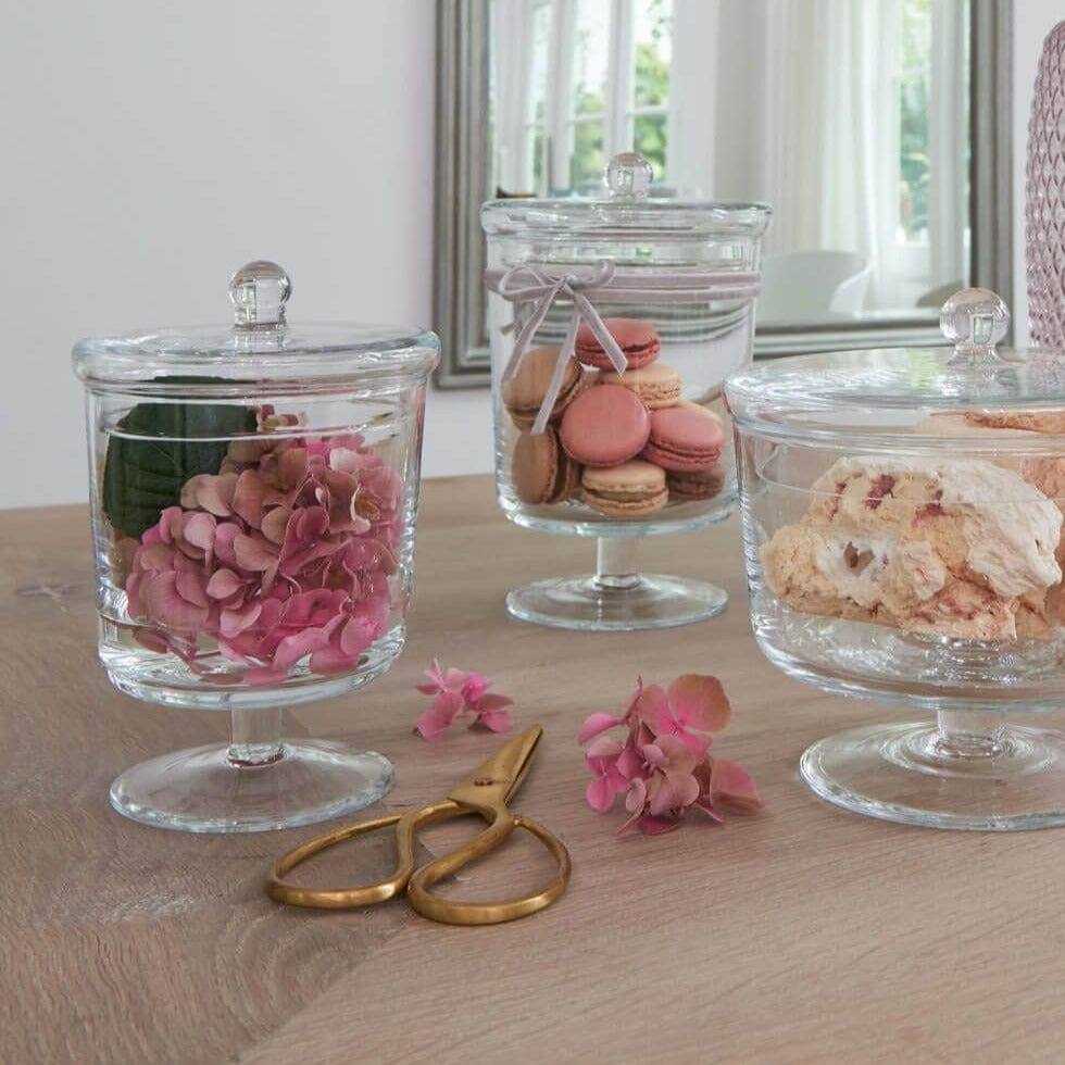 Poesia Glass Storage Tin Medium - Image 2
