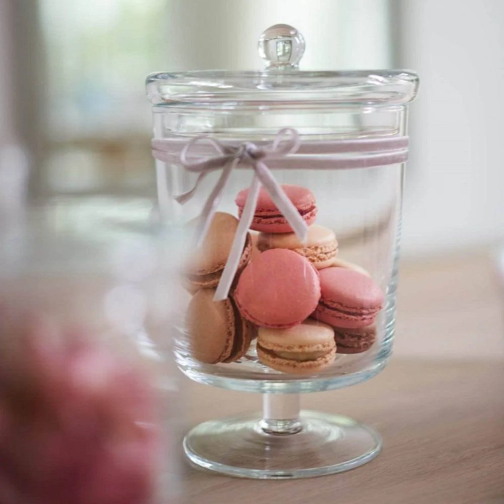 Poesia Glass Storage Tin Tall - Image 2