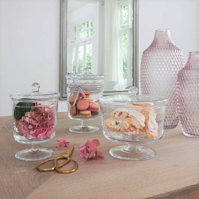 Poesia Glass Storage Tin Tall - Image 4