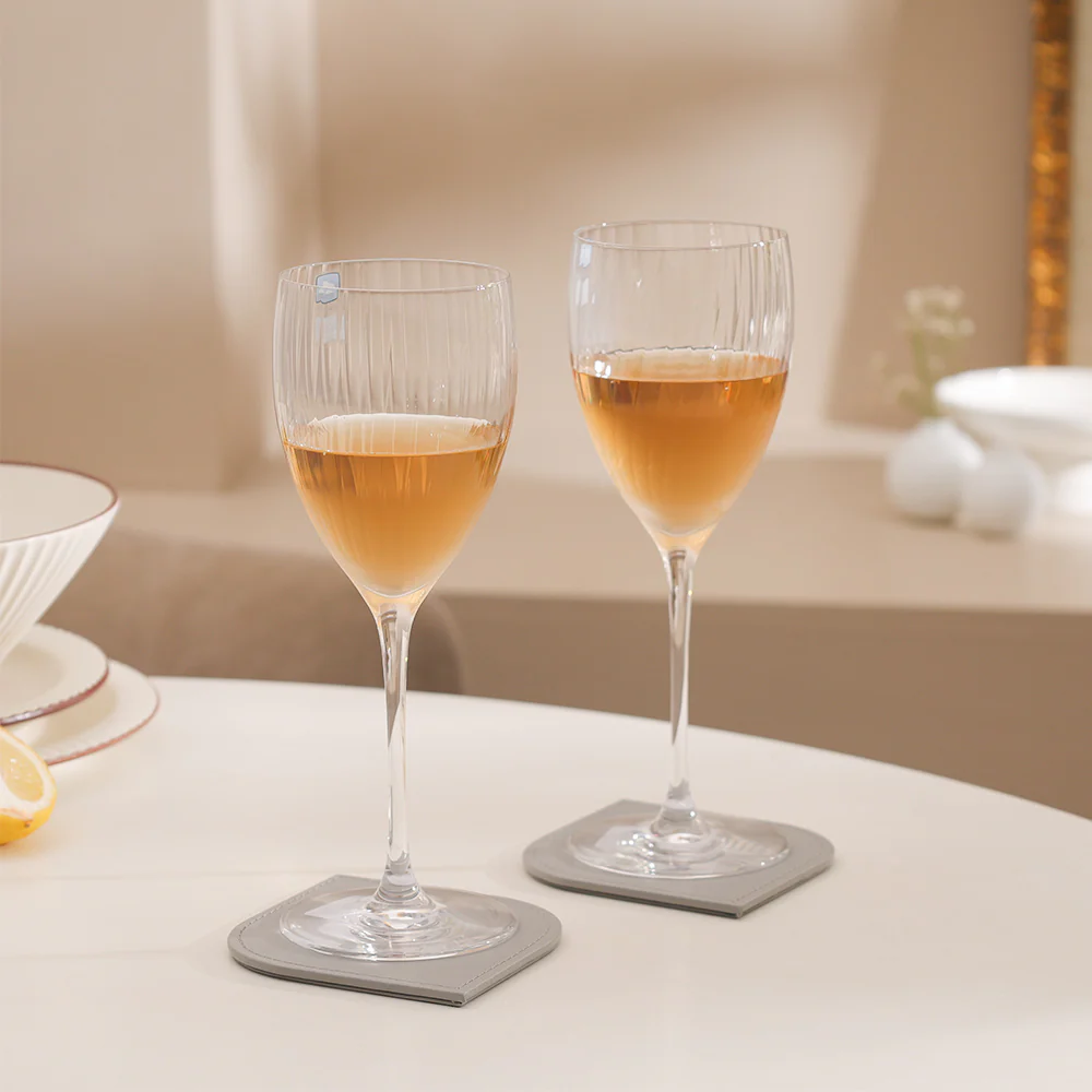 Poesia White Wine Glasses 350ml, Set of 6 - Image 4