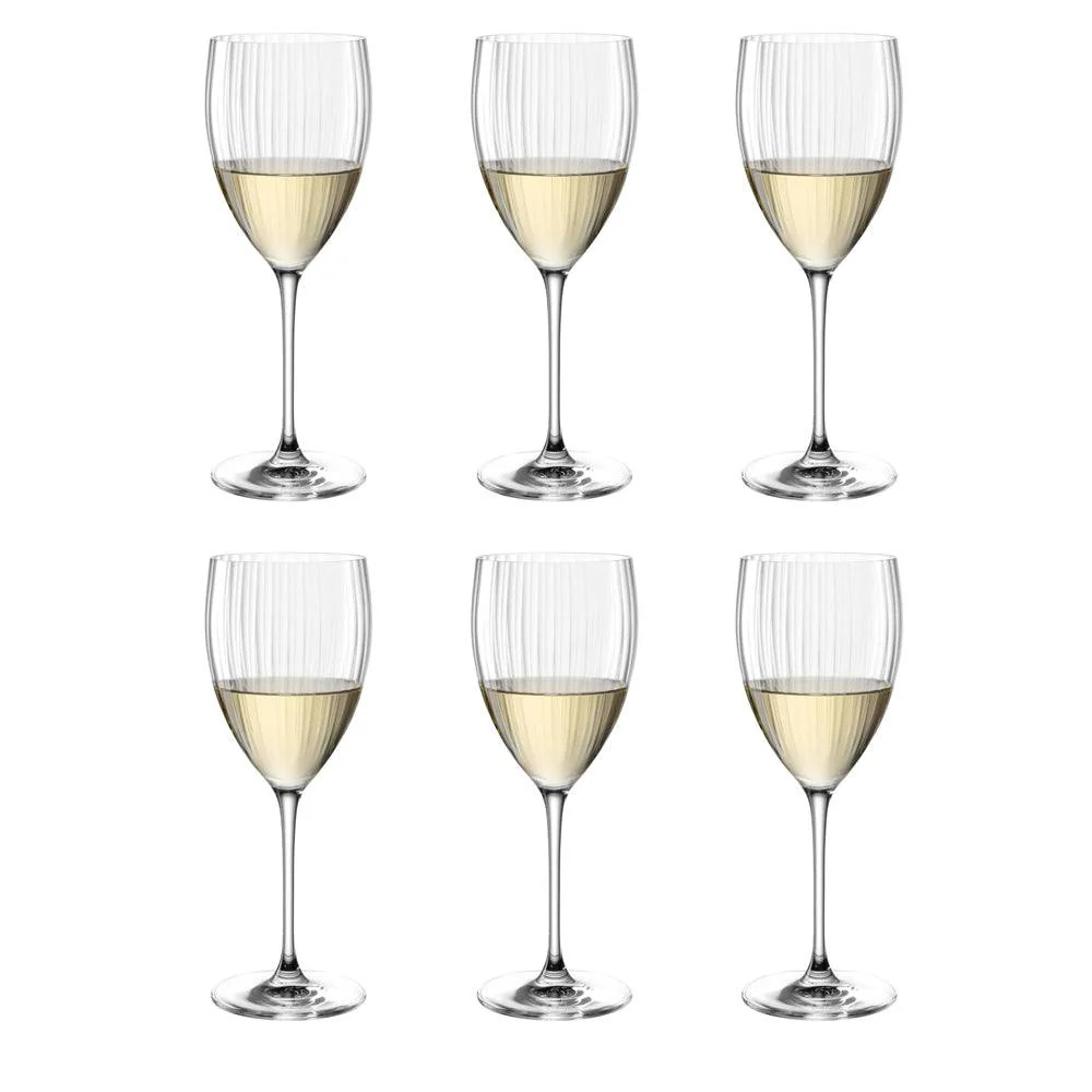 Poesia White Wine Glasses 450ml, Set of 6 - Image 3