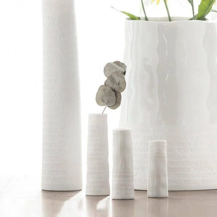 Poetry Porcelain Mini Vases, Set of 3 - Image 6
