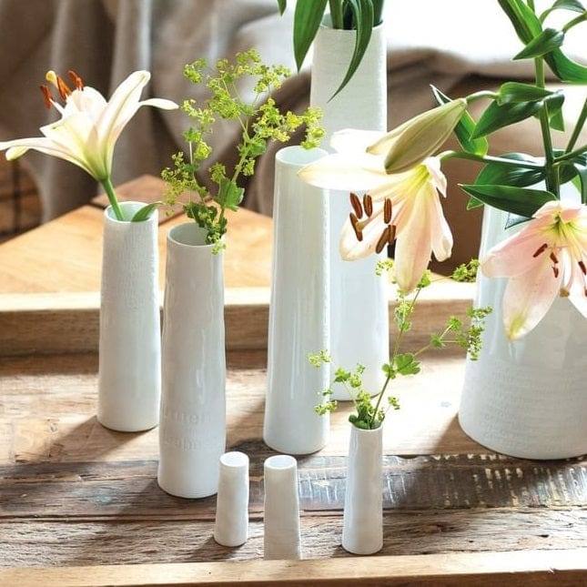Poetry Porcelain Mini Vases, Set of 3 - Image 8