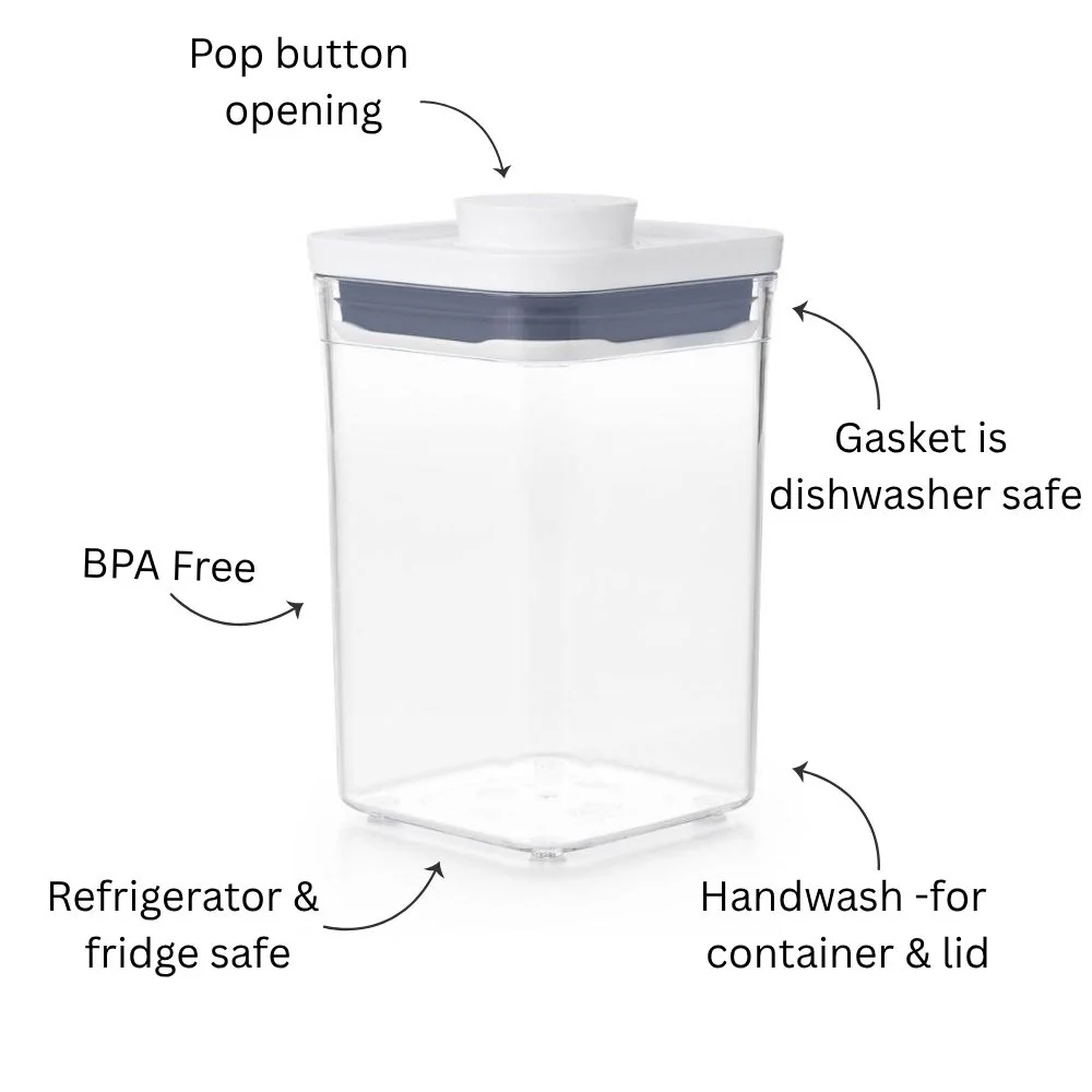 POP 3-Piece Square Container Set Small - Image 5
