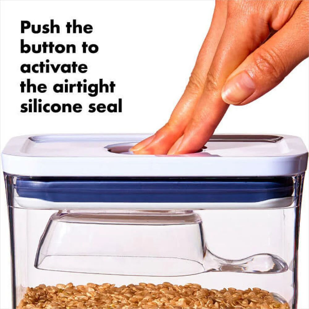POP Slim Rectangular Storage Container - 400ml - Image 4