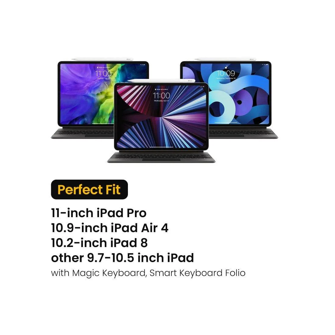 Portfolio Plus Case for 11 Inch iPad Pro - Grey - Image 11