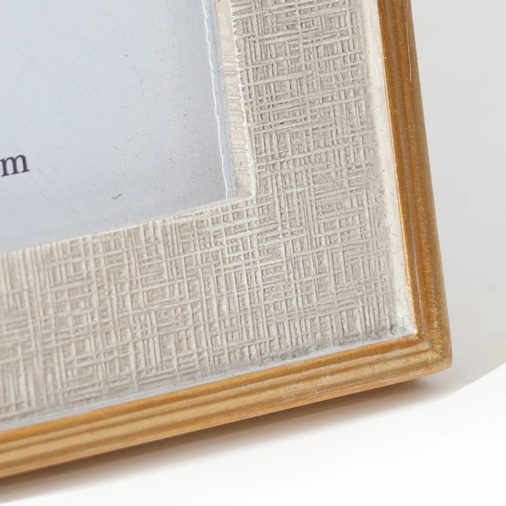 Portico Photo Frame Large - Grey Gold - Image 6