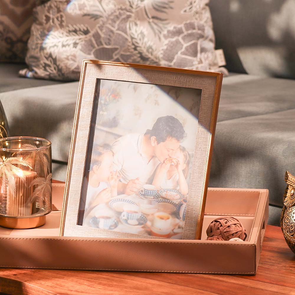 Portico Photo Frame XL - Grey Gold - Image 4