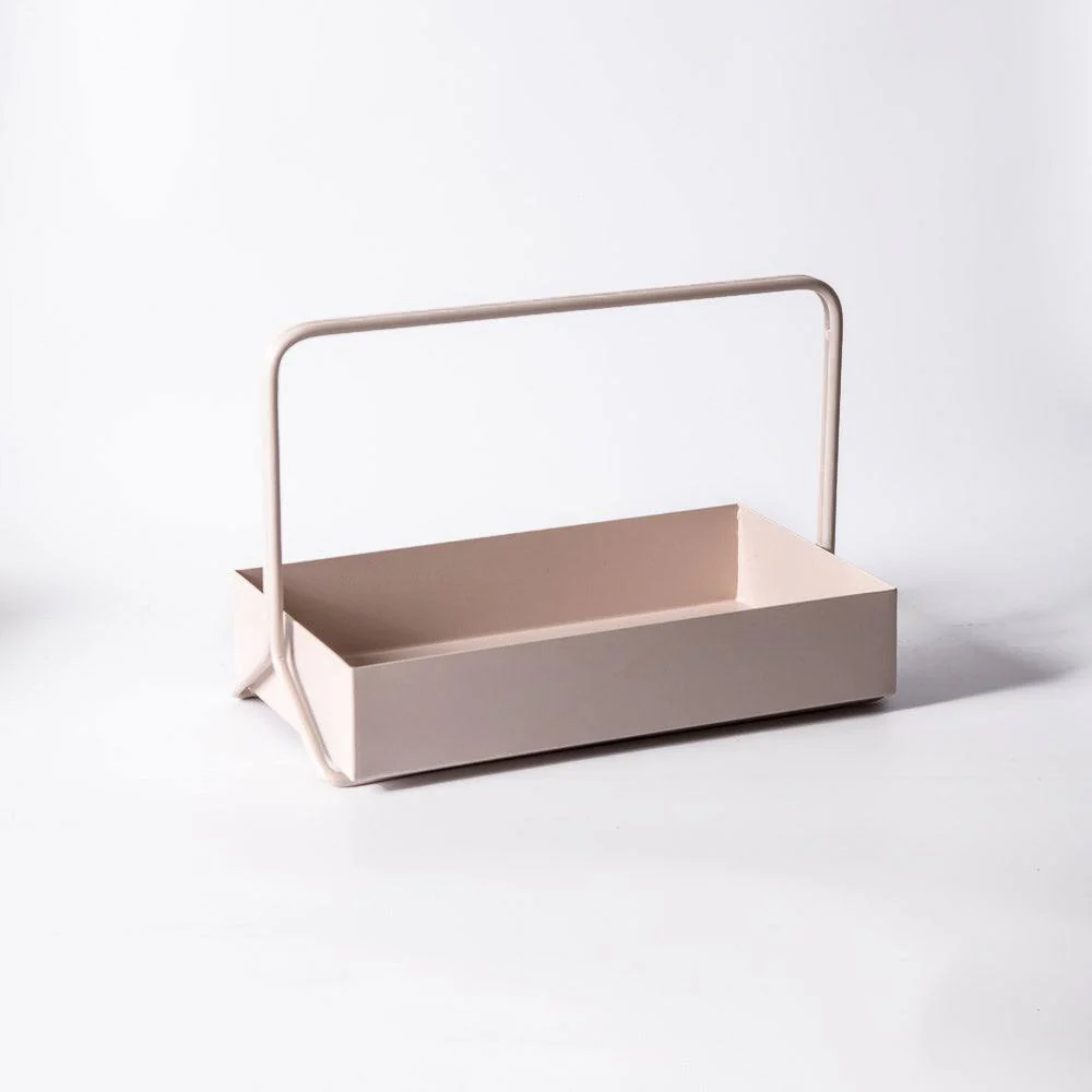 Posta Metal Caddy Large - Taupe - Image 3