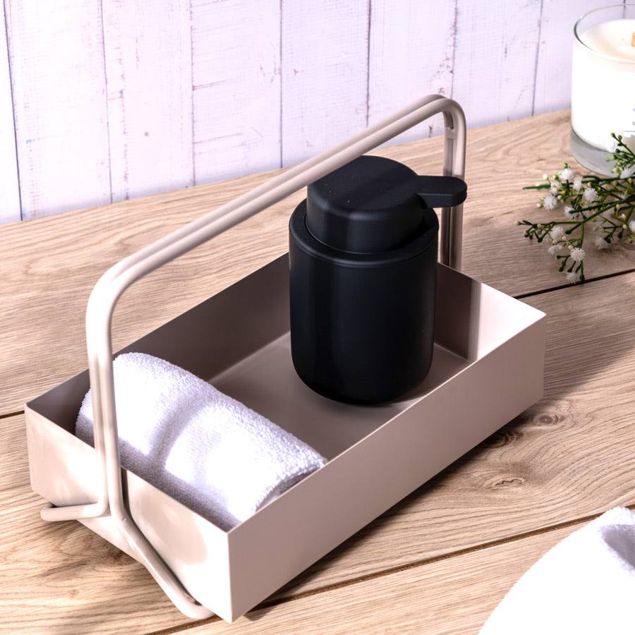 Posta Metal Caddy Medium - Taupe - Image 5
