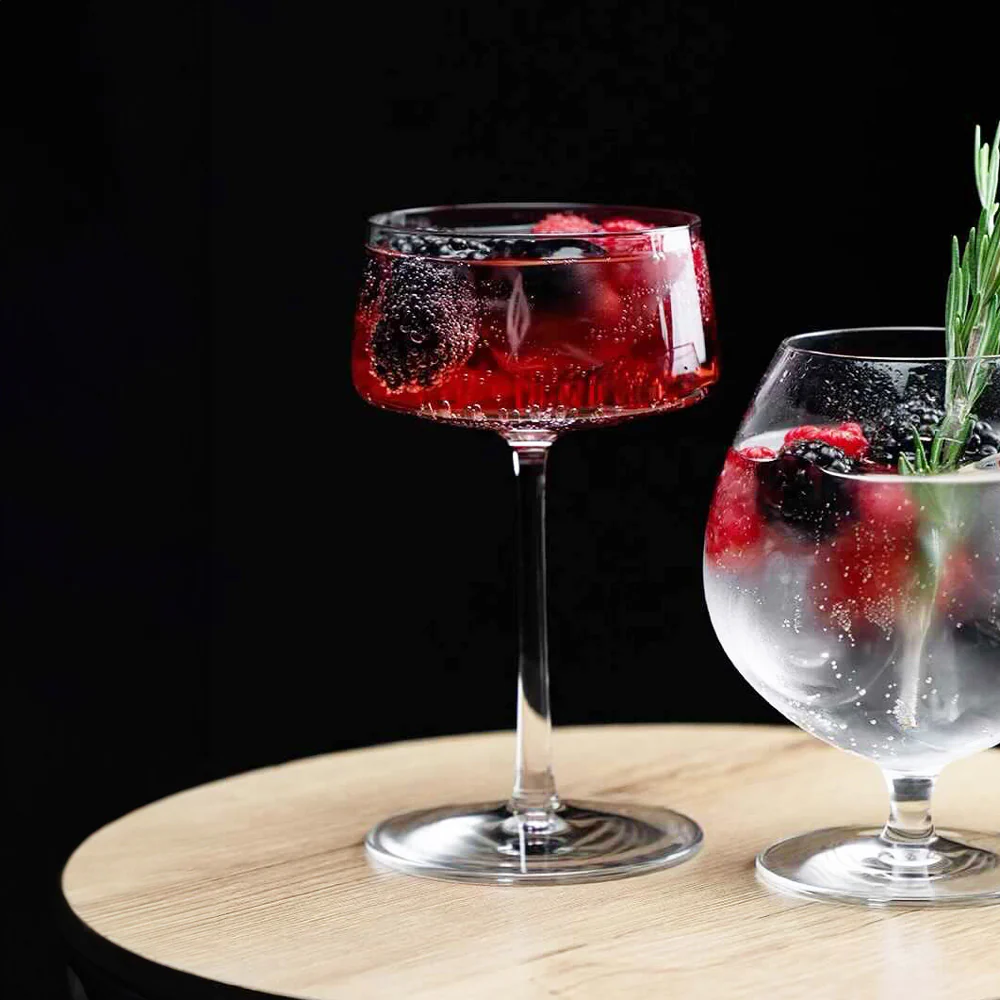 Power Champagne Saucers 275ml, Set of 2 - Image 3