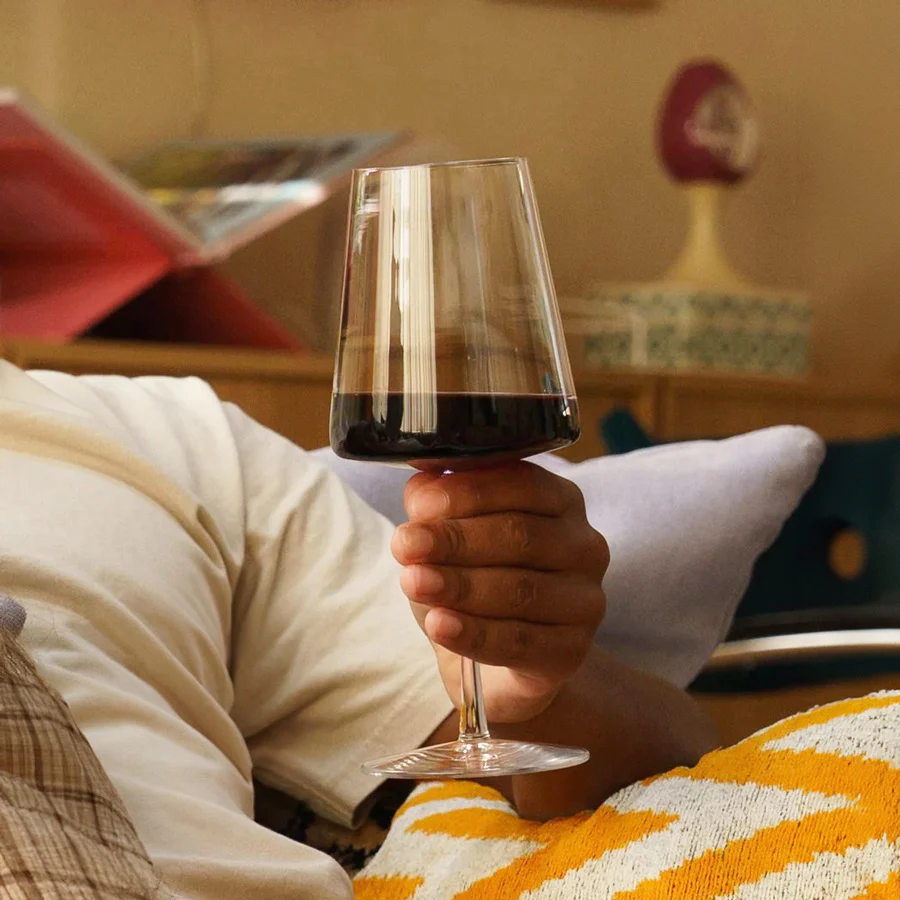 Power Red Wine Glasses 520ml, Set of 2 - Image 3
