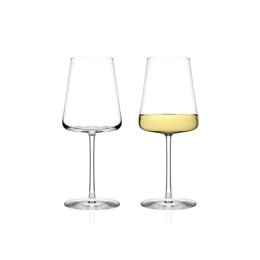 Power White Wine Glasses 400ml, Set of 2 - Image 2